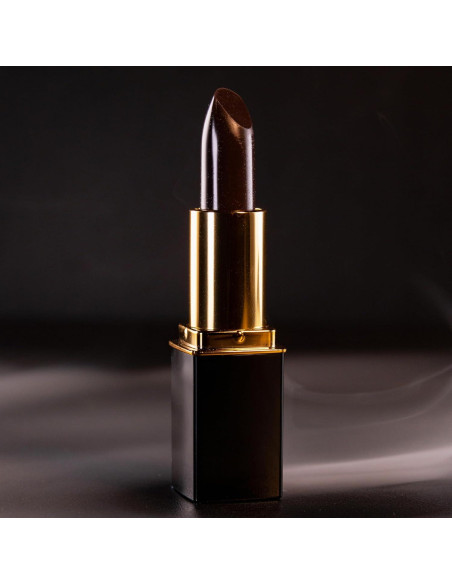 Labial L'Paige Negro que Cambia de Color a Vino-Maguenta