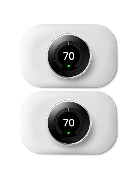 Kit de recorte para termostato Nest Petrichor - 2 paquetes blancos