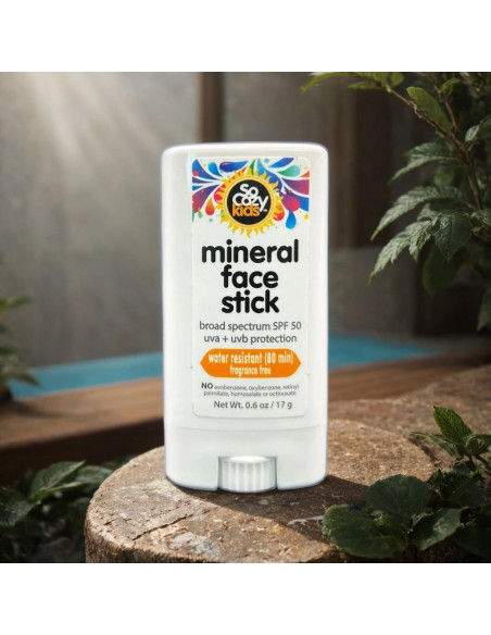 SoCozy Barra Protector Solar Niños SPF 50 17 g Mineral UVA/UVB