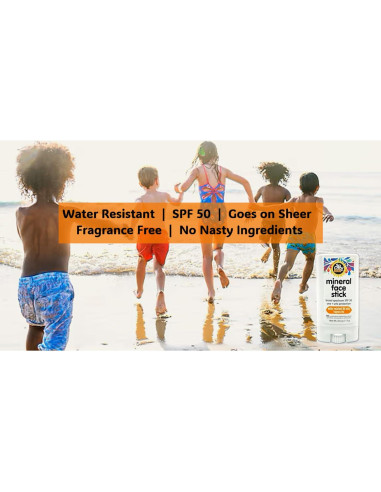 SoCozy Barra Protector Solar Niños SPF 50 17 g Mineral UVA/UVB