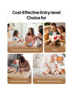 Grabador Láser LaserPecker LP1 Pro Mini Portátil 190g 2