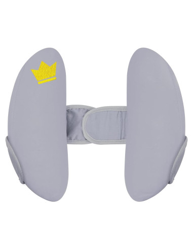 Soporte de Cabeza para Silla de Auto Bebé Gris Ajustable