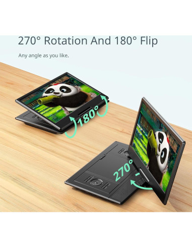 Reproductor DVD Portátil YOTON YD155M 14.1" HD para Coche