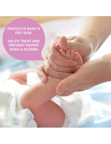 Vaselina NuValu 170 g - Paquete de 4 Fragancia Rosa Bebé