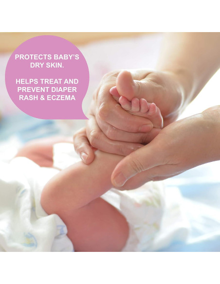 Vaselina NuValu 170 g - Paquete de 4 Fragancia Rosa Bebé