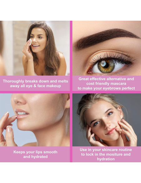 Vaselina NuValu 170 g - Paquete de 4 Fragancia Rosa Bebé