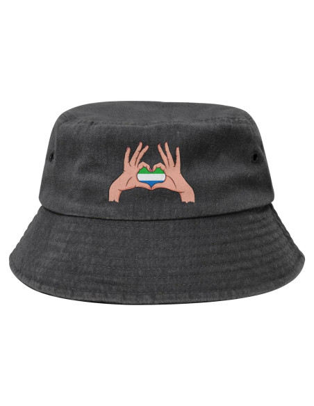 Sombrero de Cubo Unisex KCNSEZA Algodón Lavado Playa