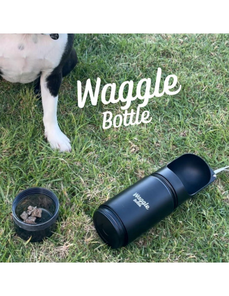 Botella de Agua para Perros Waggle 414ml Acero Inoxidable