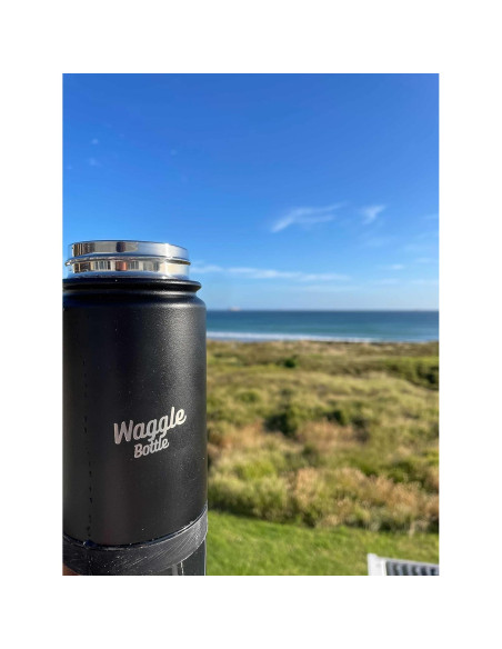Botella de Agua para Perros Waggle 414ml Acero Inoxidable