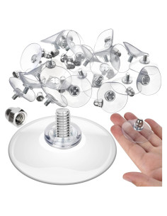 Gancho de Almacenamiento AccEncyc - 12 Ventosas Resistente 2.27 kg