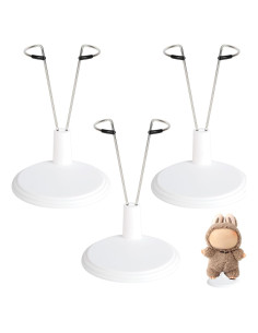 Soporte para muñecas ajustable Lyreh - 3 piezas, blanco