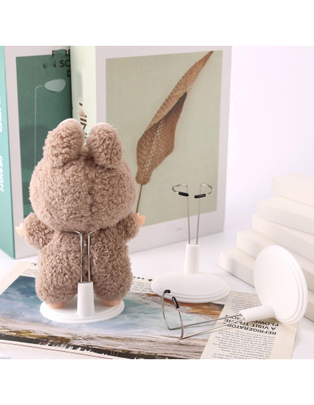 Soporte para muñecas ajustable Lyreh - 3 piezas, blanco