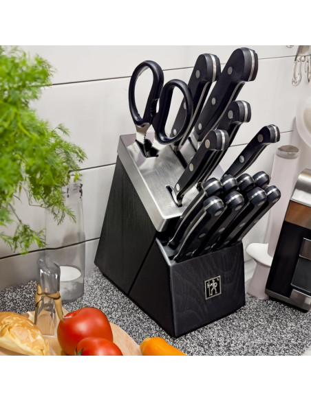 Juego de Cuchillos Henckels Classic 15 piezas con Bloque Autoafilado