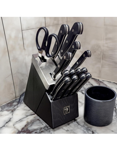 Juego de Cuchillos Henckels Classic 15 piezas con Bloque Autoafilado