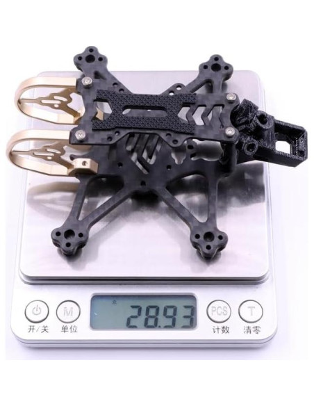 Kit Marco Fibra de Carbono Usmile Fi-100 EVO 2" para Drones FPV