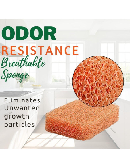 Esponjas de Cocina de Silicona Peachy Clean Aroma Durazno