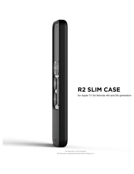 Funda Silicona elago R2 Slim para Control Remoto Apple TV 4K - Negro