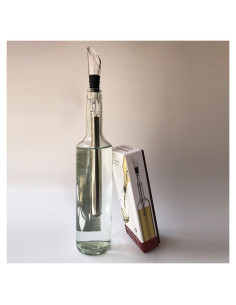 Enfriador de Vino 3 en 1 Acero Inoxidable con Aireador y Vertedor