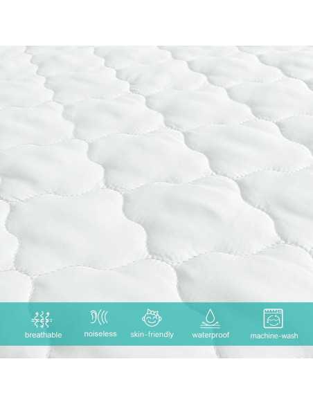 Juego de Sábanas Biloban para Pack and Play, 4 Piezas, Gris