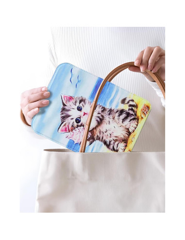 Espejo de Viaje Plegable GLINTZ 16.5x22.6 cm Ajustable