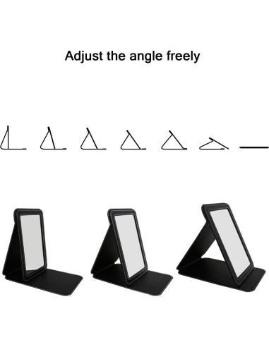 Espejo de Viaje Plegable GLINTZ 16.5x22.6 cm Ajustable