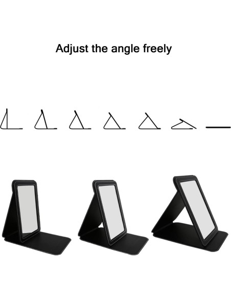 Espejo de Viaje Plegable GLINTZ 16.5x22.6 cm Ajustable