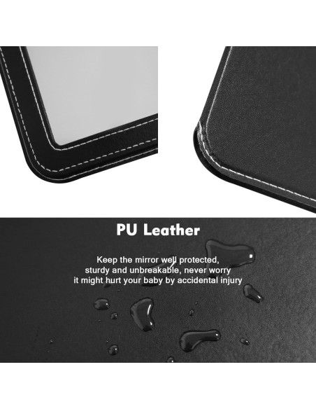 Espejo de Viaje Plegable GLINTZ 16.5x22.6 cm Ajustable