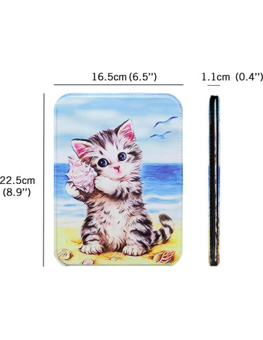 Espejo de Viaje Plegable GLINTZ 16.5x22.6 cm Ajustable