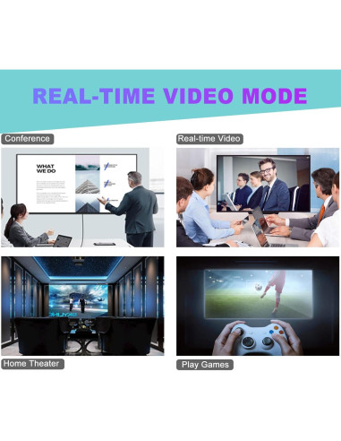 Cable HDMI VCOM 10m 4K 60Hz desmontable 2.0 alta velocidad