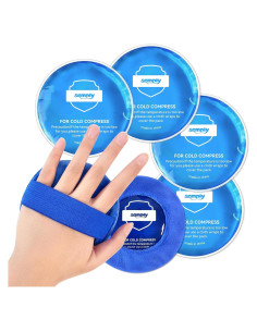 Paquetes de Gel Frío Reutilizables Samply - 4 Mini Paquetes