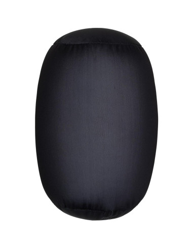 Almohada de Cuello Microperlas FABSKIY 30x18cm Suave Negra