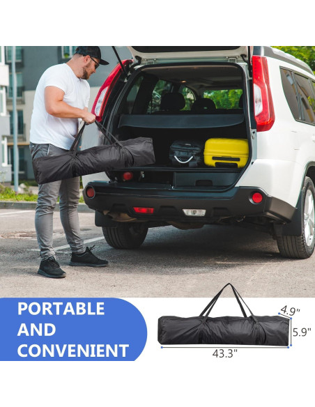 Carpa de Fiesta 1.98x1.98m Impermeable Genérico con Ventanas