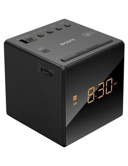 Reloj Despertador Digital Sony AM/FM Compacto con Alarma