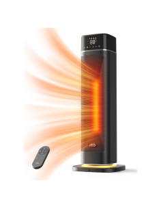 Calentador Eléctrico Portátil JRD 1500W 24" Oscilante 80