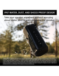 Altavoz Inalámbrico Sony SRS-XE200 Bluetooth IP67 16h Azul 2