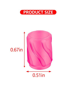 Tapas de Válvula de Neumático Mandark 12PCS Rosa Universal 2