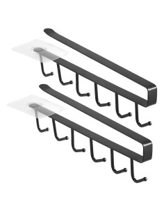 Organizador de Bolsas Ziplock Omnia ONE 4 PCs Ajustable Negro