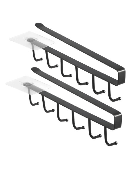 Organizador de Bolsas Ziplock Omnia ONE 4 PCs Ajustable Negro