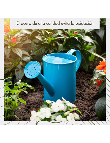 Regadera para Niños Homarden 0.94L Metal Azul