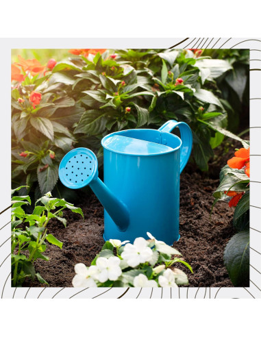Regadera para Niños Homarden 0.94L Metal Azul