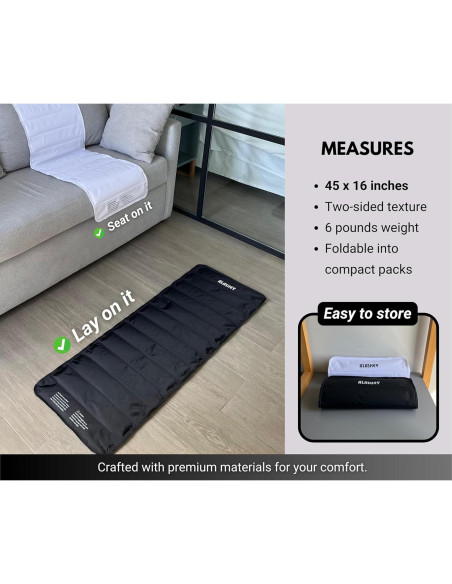 Paquete de Hielo de Cuerpo Completo Alaskey 114.3x40.6cm Reutilizable