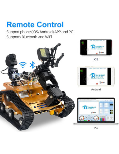 Kit de Coche Robot Smart WiFi XIAOR GEEK con Cámara HD 2DOF