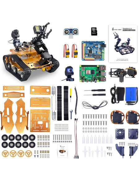Kit de Coche Robot Smart WiFi XIAOR GEEK con Cámara HD 2DOF