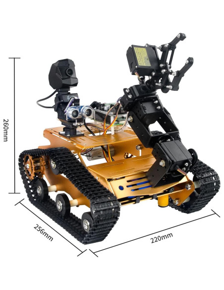 Kit de Coche Robot Smart WiFi XIAOR GEEK con Cámara HD 2DOF