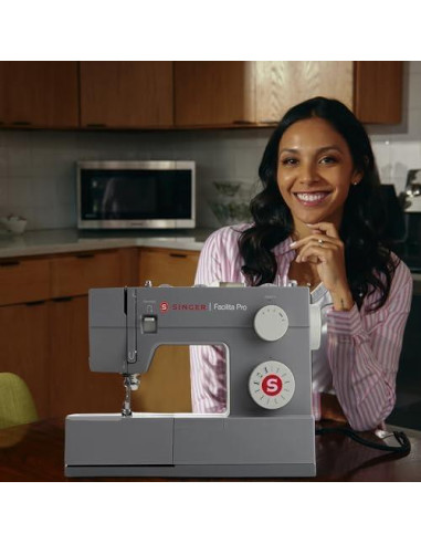 Máquina de Coser SINGER 4411 Uso Pesado 69 Puntadas Metal