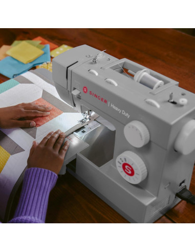 Máquina de Coser SINGER 4411 Uso Pesado 69 Puntadas Metal