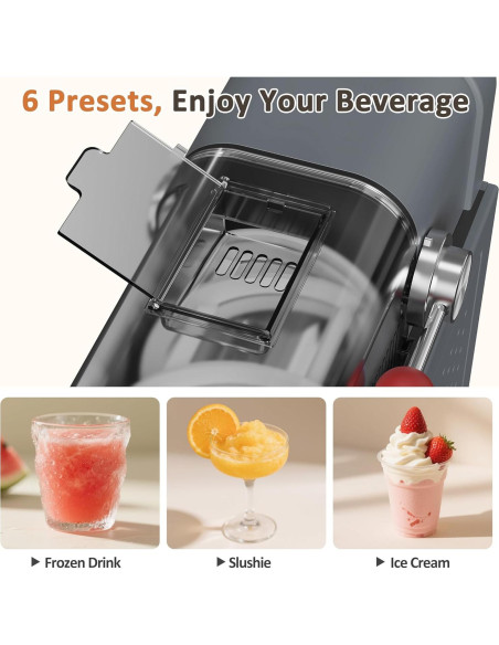 Máquina de Slushie WIZAURA SM-BLK02 Profesional 11.97kg