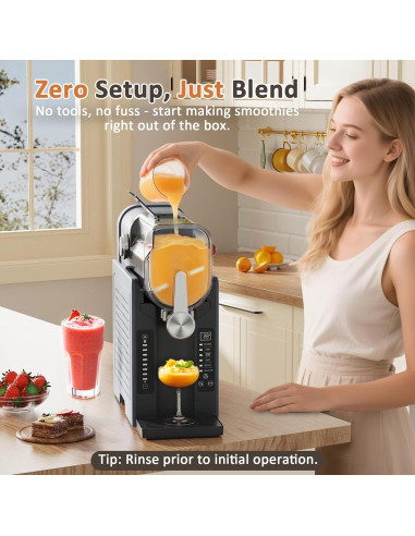 Máquina de Slushie WIZAURA SM-BLK02 Profesional 11.97kg