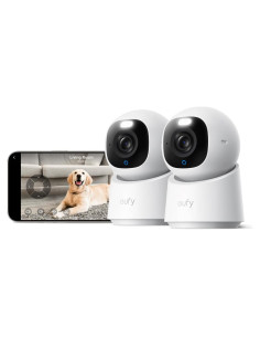Cámara de Seguridad Interior eufy E30 Kit de 2, 4K UHD, Visión Nocturna