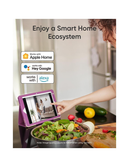 Cámara de Seguridad Interior eufy E30 Kit de 2, 4K UHD, Visión Nocturna